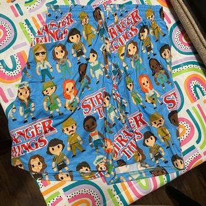 Stranger things sleep shorts size small